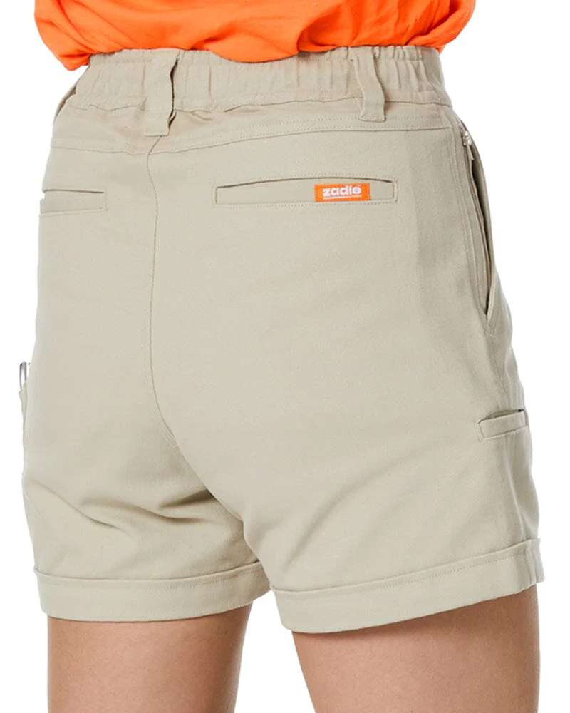 The Workz Womens Short - Stone - Image 5