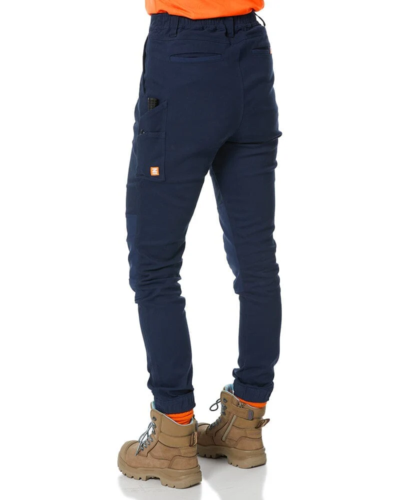 Tradies The Workz Womens Pant Value Pack - Navy - Image 3