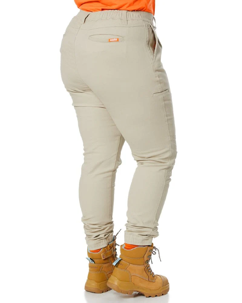 Tradies The Workz Womens Pant Value Pack - Stone - Image 5