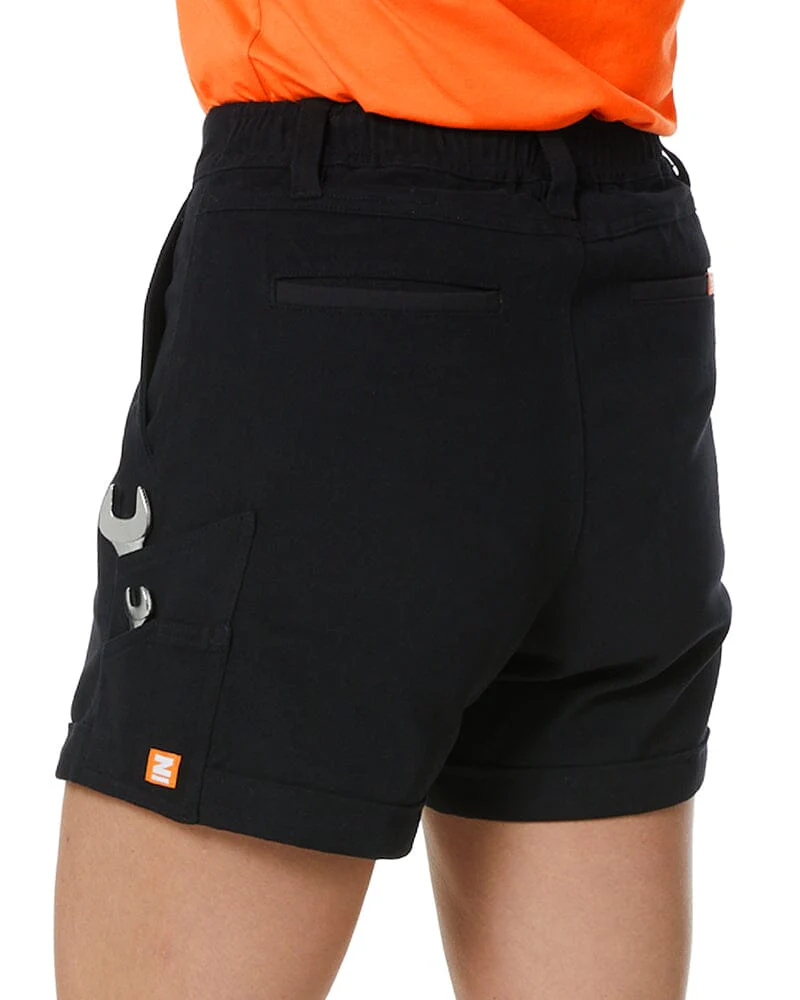 The Workz Womens Short - Black - Image 4