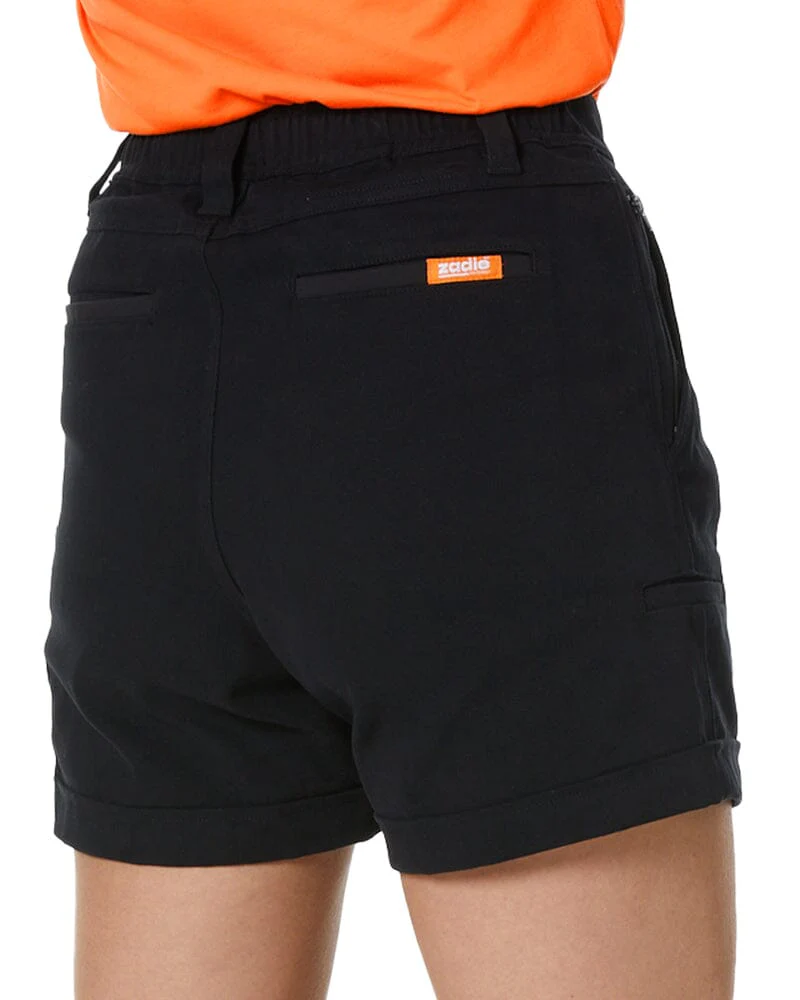 The Workz Womens Short - Black - Image 5