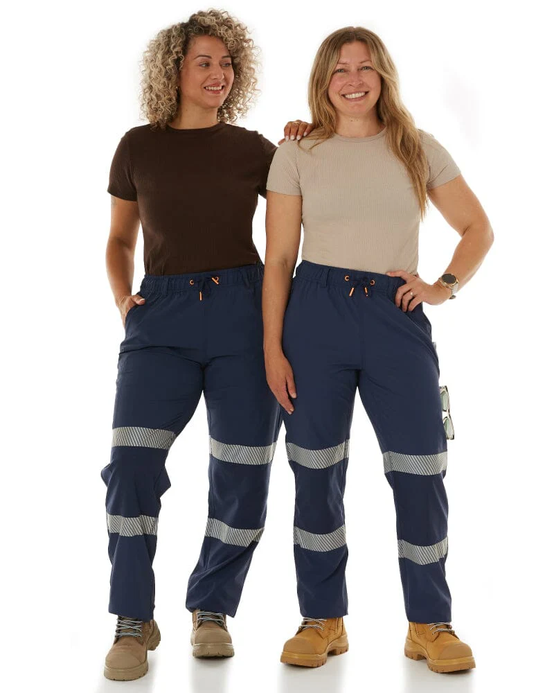 Womens Z-Lite Comfort Taped Pant - Navy - Image 6