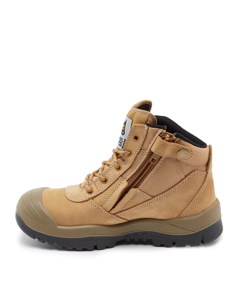 461 Zipsider Safety Boot with scuff cap - Wheat - Image 2