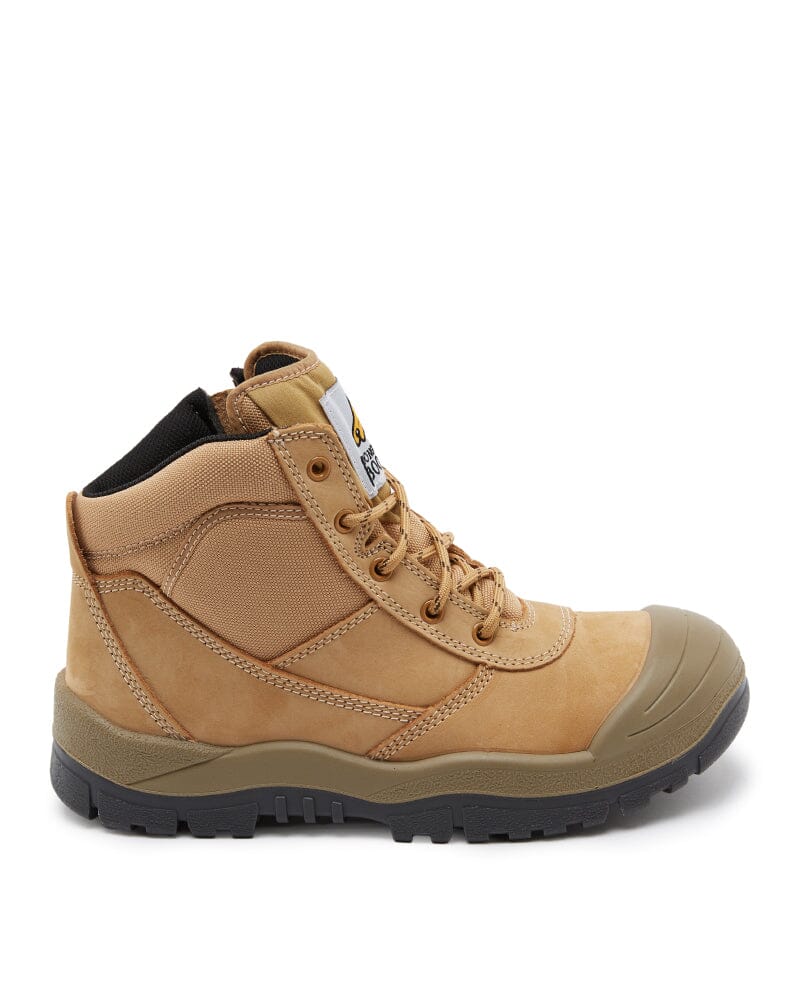 461 Zipsider Safety Boot with scuff cap - Wheat - Image 4