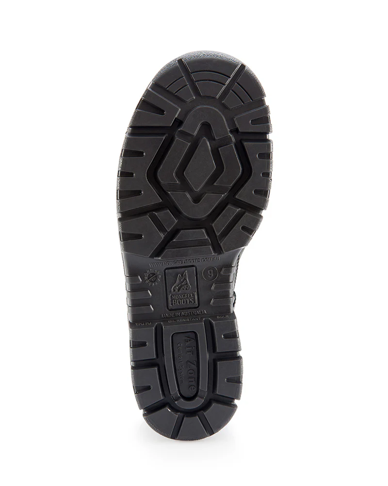461 Zipsider Safety Boot with scuff cap - Black - Image 6