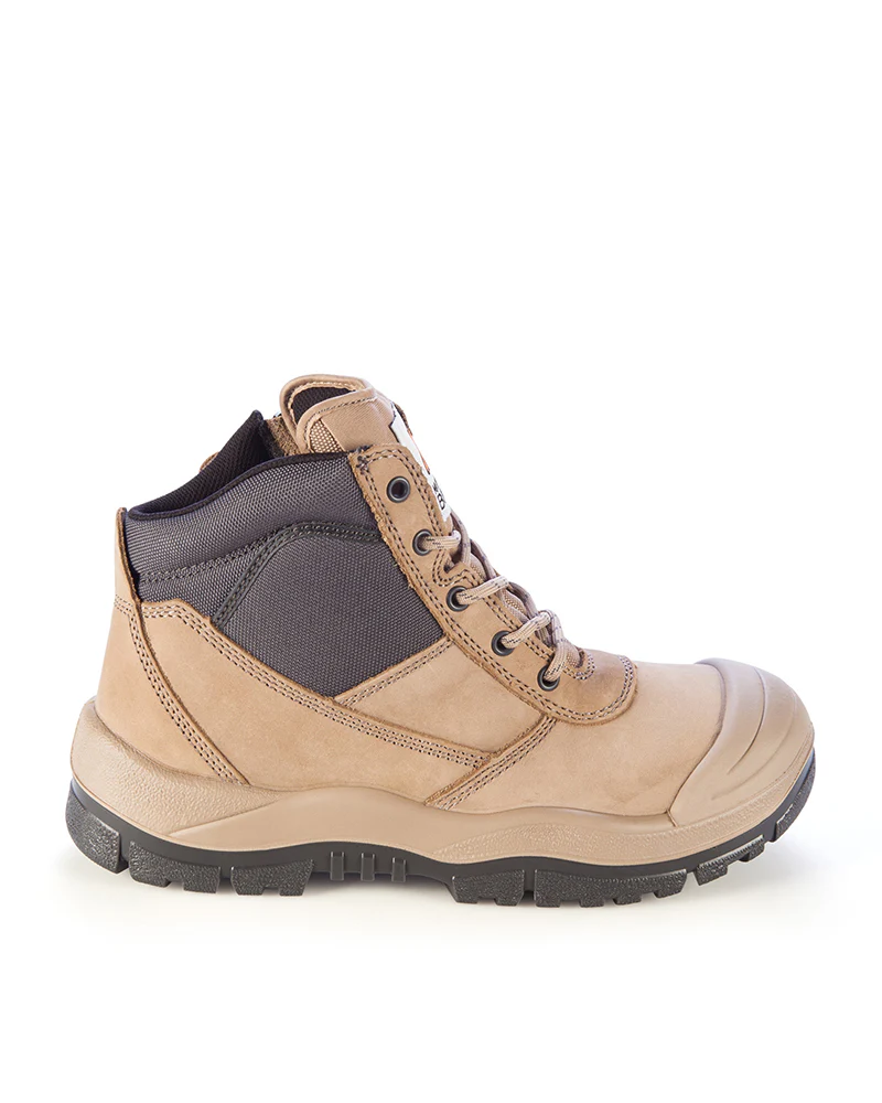 461 Zipsider Safety Boot with scuff cap - Stone - Image 4